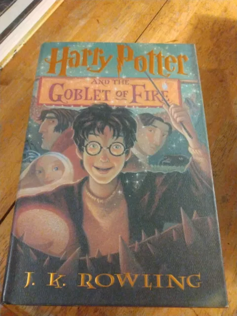 Harry Potter and the Goblet of Fire by J. K. Rowling. Mint. Hardcover