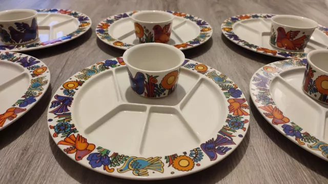 Villeroy und Boch Acapulco Fondueteller & Dipschale 12teilig