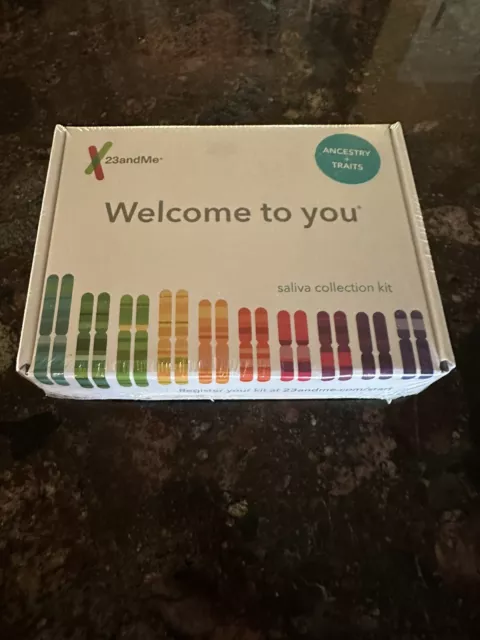 23andMe Ancestry + Health DNA Saliva Kit All Fees Included 23 And Me SEALED 23andMe Ancestry + Health DNA Saliva Kit All Fees Included 23 And Me SEALED