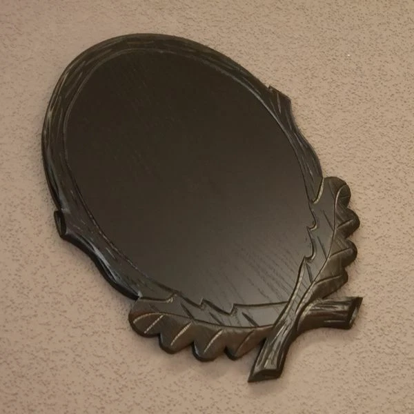 Escudo de Trofeo para Cabeza Preparado Af 40x30cm Mufflon Jabalí Ciervo Aries 3