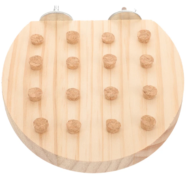 Piattaforma Step Per Esercizi In Legno Naturale - 68x29x14 Cm, Resistenza Fino A 150 Kg, Antiscivolo, Ideale Per Home Fitness E Allenamento Con I Pesi