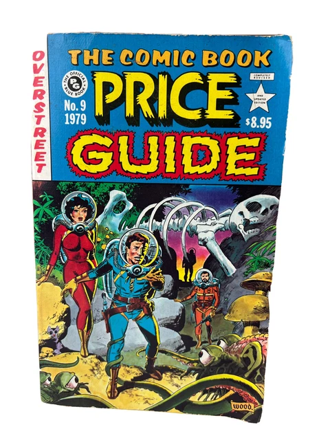 Overstreet THE COMIC BOOK PRICE GUIDE No. #9 1979 Wally Wood Cover/ Vintage Ads