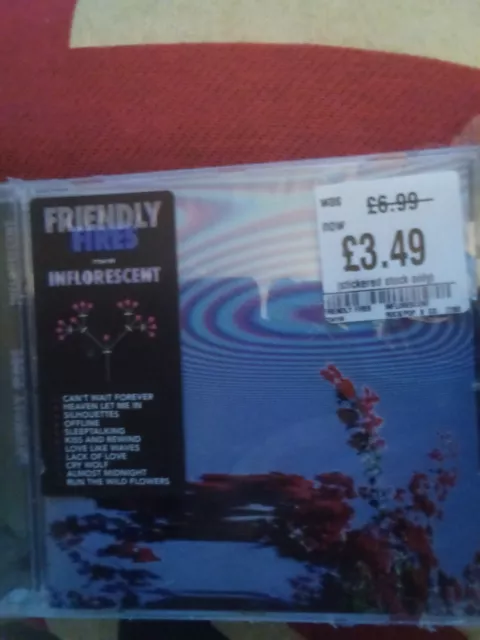 Friendly Fires ~ Inflorescent CD (2019) NEW AND SEALED Album Electro Rock Indie