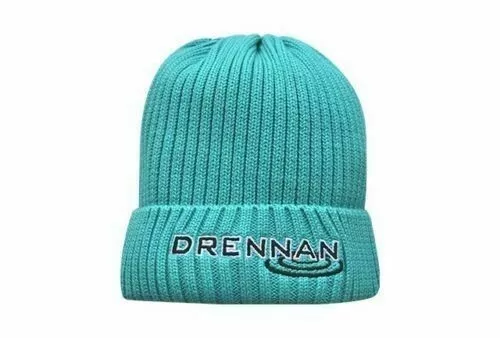 Drennan Knitted Aqua Beanie Hat