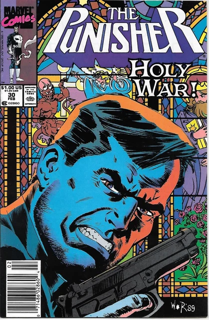 The Punisher Comic Book Volume 2 #30 Marvel Comics 1990 VERY HIGH GRADE UNREAD