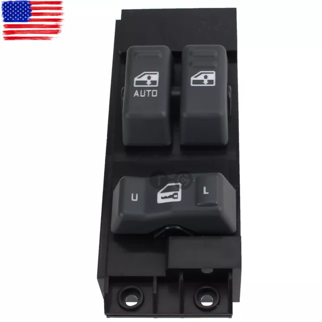 Driver Side Master Power Window Switch for 1999-2002 Chevy Silverado GMC Sierra