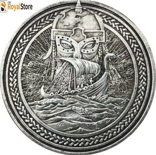 hobo nickel coin Viking Warrior Coins Collectibles  ENGRAVING ART gift