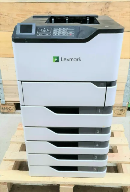 Lexmark MS821n A4 Laserdrucker Drucker 1200 x 1200 S/W Netzwerk 52 S/min 50G0060