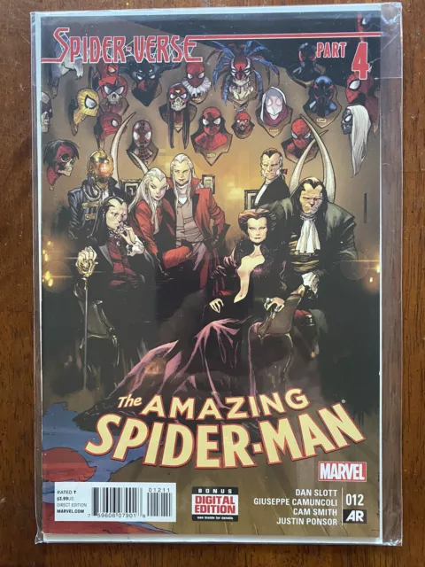 Amazing Spider-Man #12 Marvel 2015 Spider-Verse 1st Appearance Leopardon Spider