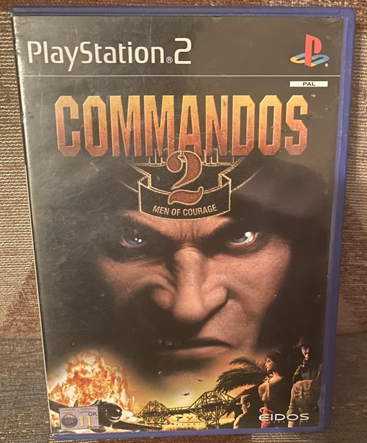 Commandos 2: Men of Courage (PS2,2002) PAL Playstation 2