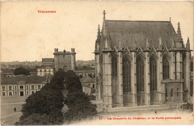 CPA Vincennes La Chapelle du Chateau (1347326)