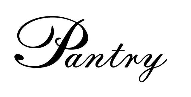 Pantry Vinyl Decal Sticker Lettering Phrase Label For Door Cabinet Wall Glass