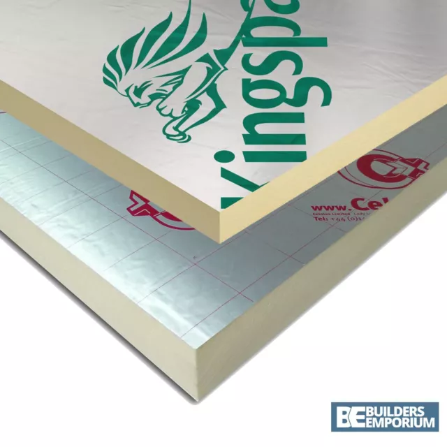 Ecotherm / Celotex / Kingspan / Recticel PIR Insulation Boards 2400x1200mm