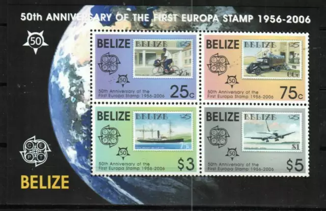 Belize Stamp 1202a  - Europa stamps, 50th anniversary