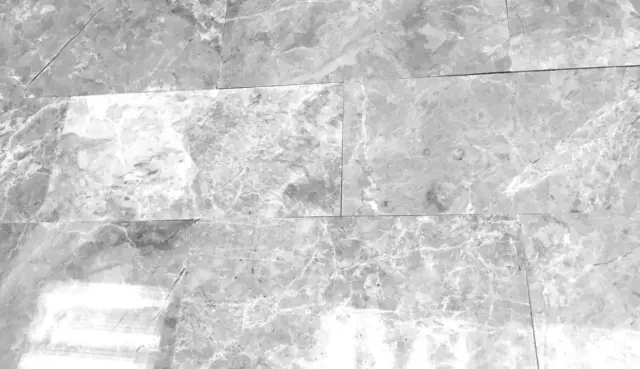 Gray 3x6 Subway Polished Marble Tile Backsplash Wall and Floor (Sold per piece)