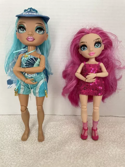 2 Rainbow High Dolls - Pacific Coast Hali Capri And Jr. High Stella As Shown