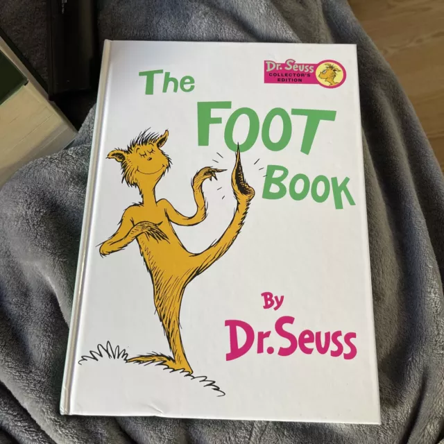 The Foot Book By Dr. Seuss 8” X 11” Hardcover Collector's Edition