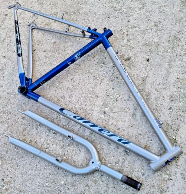 Carrera Instinct Mountain bike frame & Fork Cro-Mo tubing retro