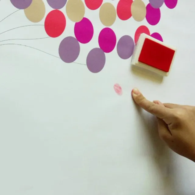 10 piezas almohadillas de tinta artesanales de colores color caramelo cojín de sello hágalo usted mismo multicolor