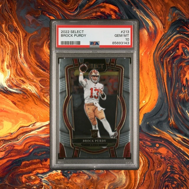 Panini Select Brock Purdy 213 Rc Psa 10 Gem Mt ёящв ёящв Eur 18 41 Picclick Fr