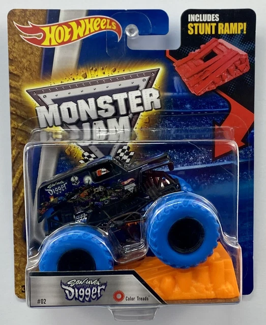 NEW HOT WHEELS Monster Jam Truck SONUVA DIGGER 164 2016 02 Color