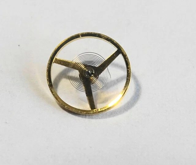 PIECE HORLOGERIE POUR MONTRE BALANCIER AVEC SPIRALE CAL. ETA 1301 INCA