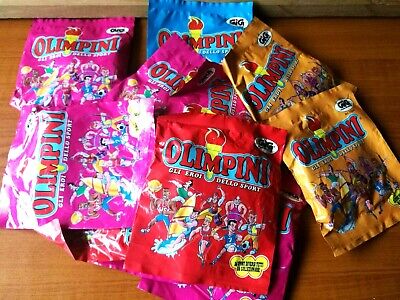BLU OLIMPINI GIG BUSTINE VARI COLORI NUOVI FONDO MAGAZZINO ANNI 90 24 SPORT DIVERSI 