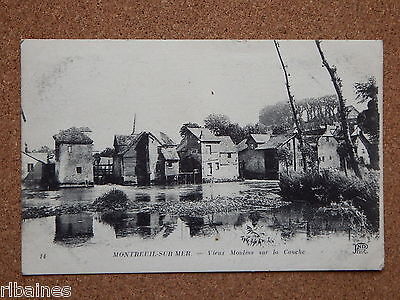 R&L Postcard: Montreuil Sur Mer, Vieux Moulins Sur La Canche, France, 1923