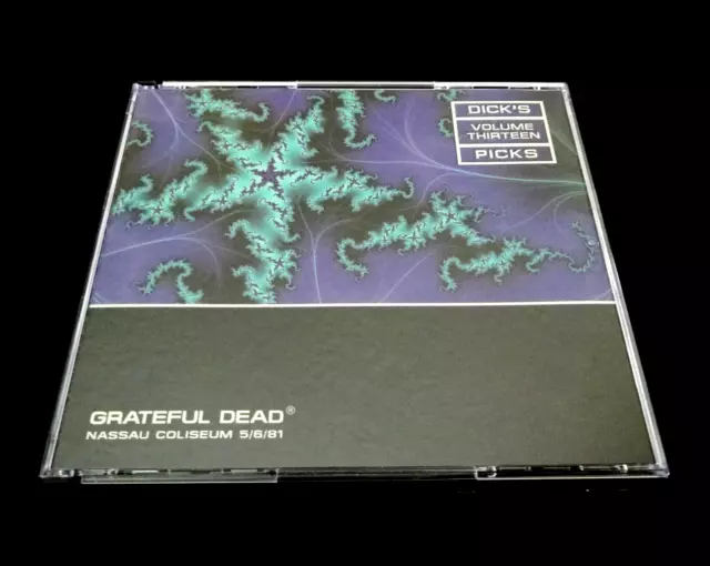 Grateful Dead Dick's Picks 13 Volume Thirteen Nassau Coliseum 1981 5/6/81 3 CD