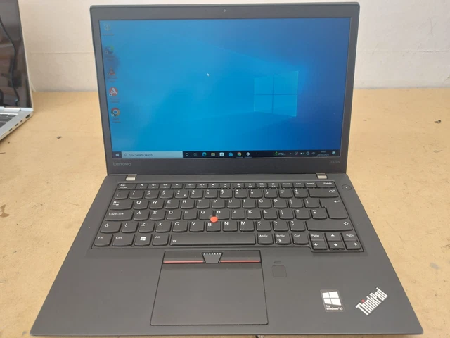 Touchscreen Lenovo Thinkpad T470s 7th Gen i5-2.6ghz / 24GB / 256GB Windows 10Pro