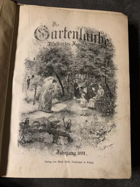 Die Gartenlaube Illustriertes Familienblatt Jahrgang 1894