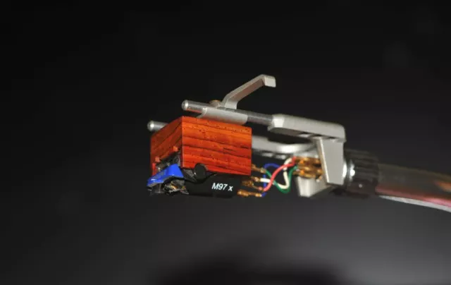- NEW - WOOD BODY for SHURE M97xE M97x Series Cartridge Cocobolo Wood