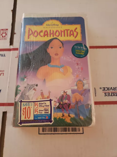 Walt Disneys Pocahontas (1996) VHS First Time On Video Brand New Factory Sealed!