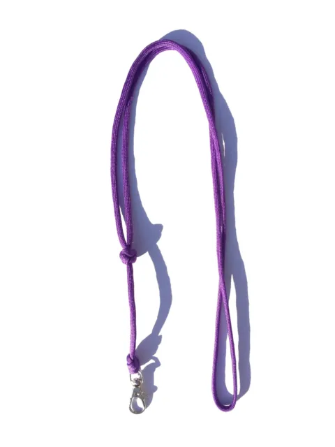 Turks Head Knot Design Purple Dog Whistle Lanyard - For ACME Whistle