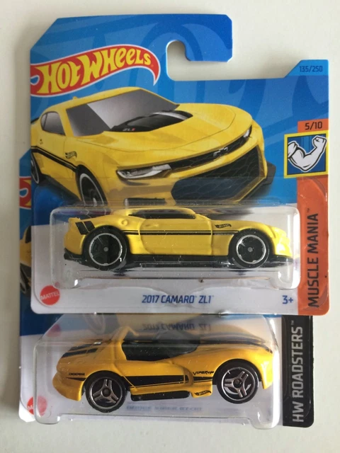 Hot Wheels Camaro ZL1 und Dodge Viper gelb 2023 OVP