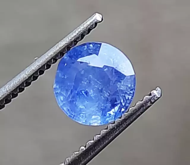 0.90 Ct Natural Heated Blue Sapphire Round Shape Faceted Gemstone [0035]