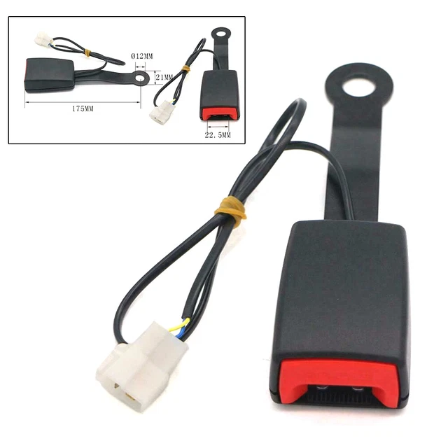 Front Driver Seat Belt Buckle Plug Connector Warning Cable Duty Belt Fast Shipp