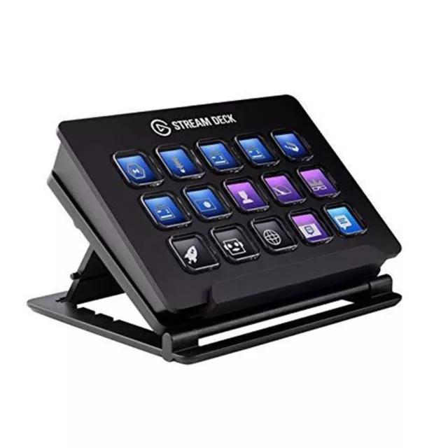 Teclado Elgato 10025500 Wireless Stream Deck Mk2