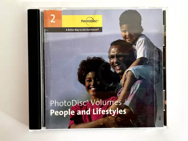 PhotoDisc Volumes 2 People and Lifestyles, 2-CD Set Royalty-Free 410 Stock Photo