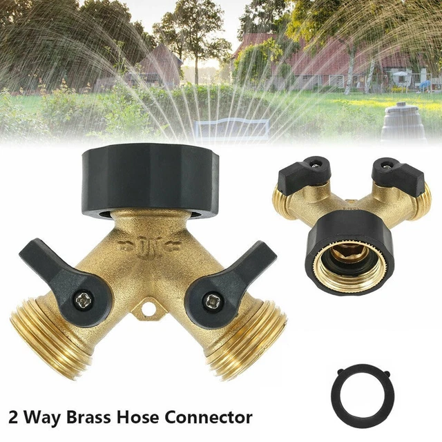 NON UTILIZZATO] Set Di Connettori Per Tubo Da Giardino In Ottone Da 12 Mm Adattatori Per Rubinetto Per Tubo Da Irrigazione Per Giardino Cucina Esterno 89863162
