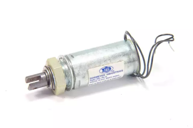 DORMEYER INDUSTRIES - P4-1L - DC Solenoid,  Coil Voltage 12VDC.