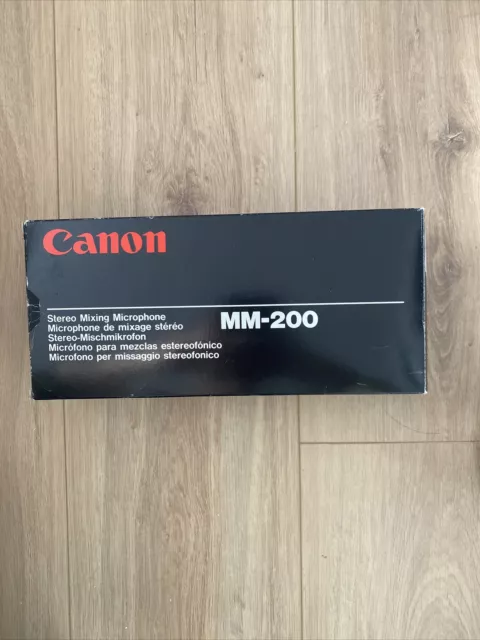 Canon Stereo Mixing microphone mm-200 2