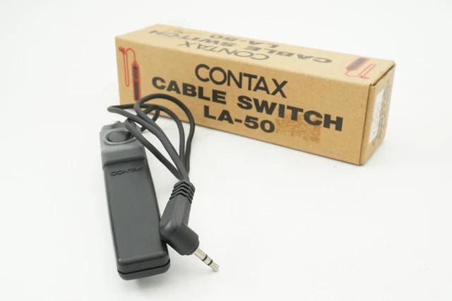 [NOS in box] CONTAX LA-50 Shutter Cord Cable Switch for 645 N1 NX N #200011