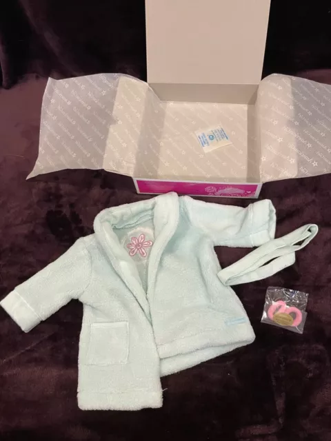 AMERICAN GIRL DOLL Sparkle Spa Robe Outfit Set NEW NIB Truly Me RETIRED HTF
