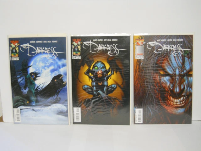 Lot of 3 Comic Books The Darkness Top Cow Image Comics 9, 10, 11 Lot#14