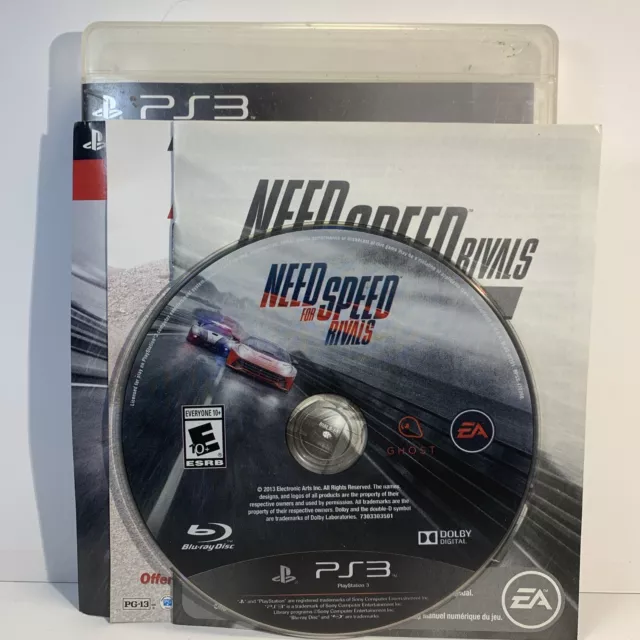 Need for Speed: Rivals PS3 PLAYSTATION 3 SONY NEW SEALED RACING 14633730333