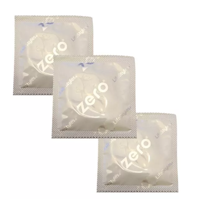 Ansell Lifestyles Zero Condoms Loose Pack Multi Options - Free Shipping 3