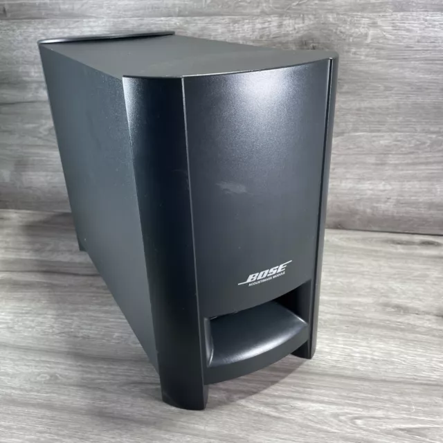 BOSE ACOUSTIMASS MODULE Cinemate Subwoofer Speaker Black Tested and