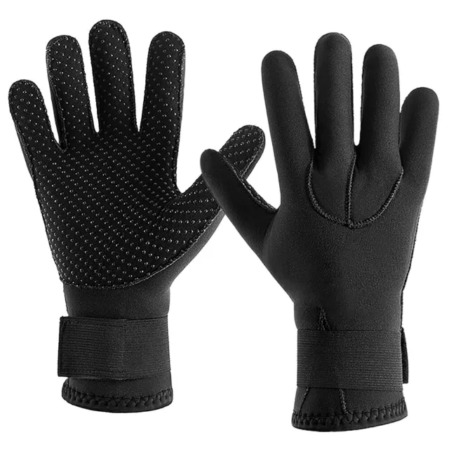 3MM Neopren Neoprenanzug Handschuhe Warme Tauchhandschuhe Winter Surfing F7W2