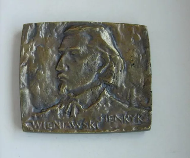 POLAND POLISH Henryk WIENIAWSKI MUSIC COMPOSER VIOLINIST JEWISH MEDAL